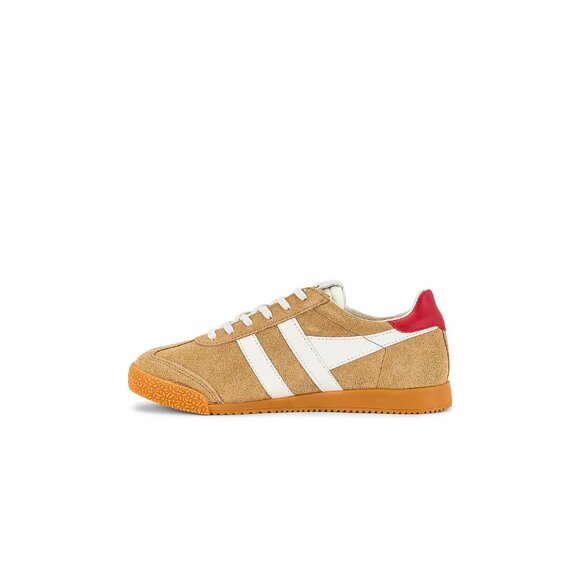 Gola Elan Sneaker Color Carmel, Off White, & Deep Red ReV - Picture 5 of 6